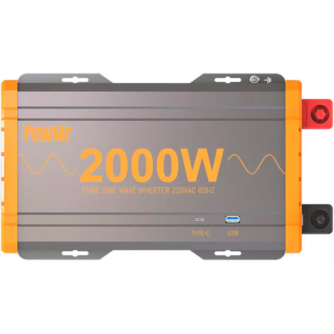 Інвертор (перетворювач) 12В/220В Voltronic AEV7500W YT28510